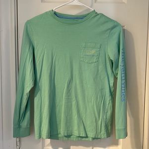 Vineyard vines shirt, size m, color mint